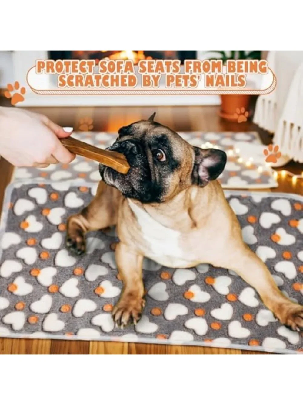 Cozy 18-Piece Fleece Puppy Blanket Set for Dogs & Cats, 41x30 Inches, Soft